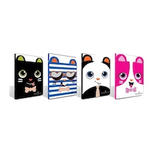 Faber-castell Pp Kapak Faces Dikişli Defter 60 Yaprak Çizgili A4 5075000174 Çok Renkli