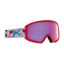Anon Anon Unisex Çocuk Goggle Tracker 2.0 Kırmızı 24814 Kırmızı