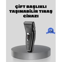 Erkek Tıraş Makinesi Kablosuz Kuru Tıraş Folyo Başlık Yıkanabilir Gövde Diğer