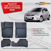 Hyundai i20 Paspas Araca Özel 2008 - 2014 BOSSE 3D Havuzlu Oto Paspas Paspas