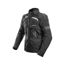 Scoyco Nf2500 Motosiklet Montu 4 Mevsim Uzun 600-d Dayanıklı Kumaş Airbag Teknelojisi Motorcu Mont Black