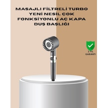Hubrendy Tekno Çok Fonksiyonlu Filtreli Duş Başlığı Masaj Etkili Diğer
