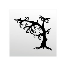 Folyo Sticker Kurumuş Ağaç 90 Cm Uzunluk Siyah