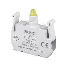 Emas Bs B Sinyal Sarı Led'li Blok 100-230 V Ac