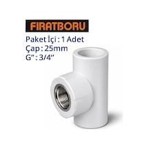 Fırat İç Dişli Te 25mm, 3/4'', 1 Adet, 7b52025191