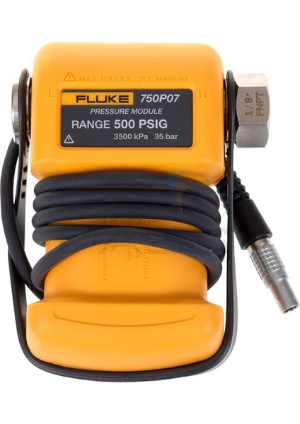 Fluke 750p07 Gage Basınç Modülü 0 - 500 Psi 0 - 35 Bar Basınç Adaptörleri