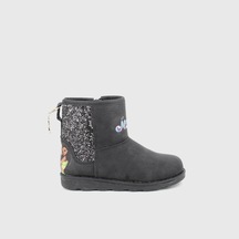 IGI&Co Nero Black Bot Kız Çocuk 8988011 Igı&co Mem 89880 Nabuk Pu/glıtte 27-32 Siyah