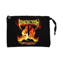 Benediction Subconscious Terror Astarlı Cüzdan / El Çantası Siyah
