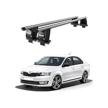 Skoda Rapid Nh1 2012 Ve Sonrası Oluksuz Kilitli Ara Atkı Port Bagaj Tavan Barı