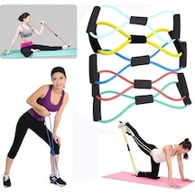 Egzersiz Direnç Lastiğikli Egzesiz Pilates Direnç Lastiği