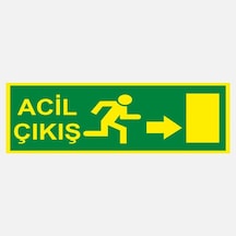 Ekstrafix Yf062 12x25 Fosforlu Acil Çıkış