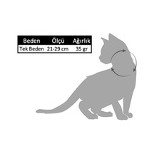 Ayarlanabilir - Sesli Zilli- Kırmızı Kedi Tasması 12 Farklı Renk Seçeneği -kedi Boyun Tasması