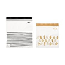 Ikea Sırt Çantaları Risigillabili , 25 Adet 1,2 L + 25 Adet İçin 2,5 L, Dondurucu, Gıda Maddeleri, Renk: Mor, Tot. 50 Adet, Plastik, Mor, Confezione Da 1 Sku: Smg8690010162205 Açık