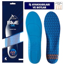 Blue Gel - Iş Ayakkabısı Tabanlığı,  Ağrı Kesici Hafızalı Tabanlık