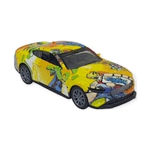 Çek Bırak Grafity Araba Metal -k174c1 - Sarı Siyah