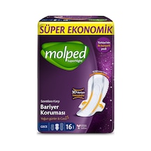 Molped Süper Night Süper Ekonomik Gece 16'lı 4'li Avantaj Paketi Mıchu