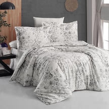 Maxstyle Poplin Saten Floral Double Nevresim Takımı