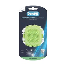 M-pets Dental Squeaky Cube Diş Fırçalı Köpek Oyuncağı 7,9x7,5x7 Cm 244-50146.01