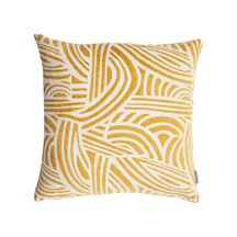 Alba Wave Kırlent Hardal 50x50 Cm Diğer