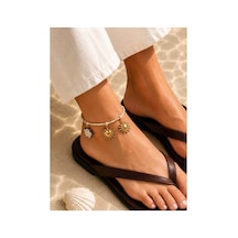Riviera Collection Soleil Charmlı İpli Kadın Halhal Altın Altın