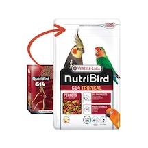 Nutribird G14 Tropıcal Paraket Pelet Yem 1kg Bölme Paket