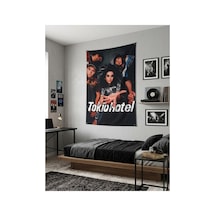Owl Bag Tokio Hotel New Style Desenli Tasarım Duvar Halısı