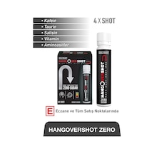Hangovershot Zero Sugar Save Your Next Day 4 Shot 25 ML