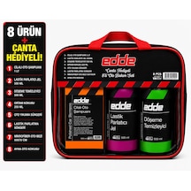 Edde Araba Araç Oto 8 Li Oto Bakım Seti Çanta Hediyeli Oto Detailing