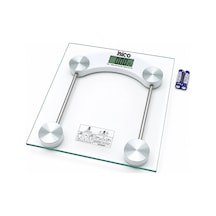 Dijital - Pilli Kare Banyo Baskül Terazi Tartı Lcd Ekran 180kg/0.1g 30x30 CM İ11-025 5047