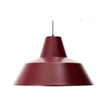 Riolight Retro Bordo Içi Beyaz Tekli Metal Sarkıt Çap: 34Cm