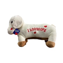 Buğz 62203 Peluş 45 Cm Aşık Köpek Yastık -hly