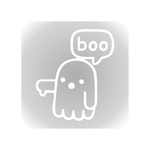 Ghost Hayalet Boo Sticker Oto Araba Sticker Cam Sticker