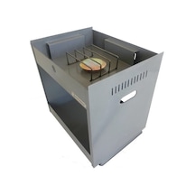 Kıpkıp Tüplü Mangal Gri