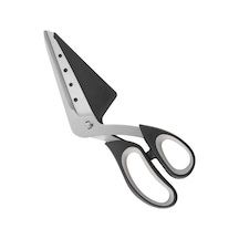 Yunboo Ev Ve Restoranlar İçin Çok Fonksiyonlu, Ayrılabilir Paslanmaz Çelik Pizza Kırıcı Ve Shovel Kombinasyon Aleti Siyah-gri Diğer