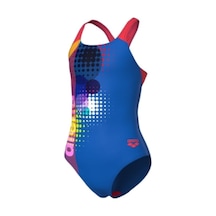 Arena G Dots Swimsuit Swim Pro Back Çok Renkli Kız Çocuk Yüzücü Mayosu 010745370