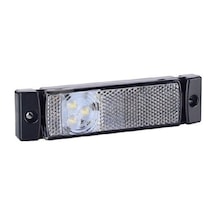 Dorse İşaret Lamba Krone Lamba 4 Led'li 125mm 12v-24v Beyaz - F