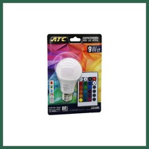 Bezos Atc 9w Kumandalı Beyaz+rgb Led Ampul 1 Adet Bzs01 Standart