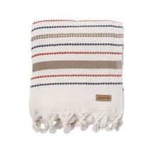 Mary Stripe Pike Ekru Colorful 130x170 Cm