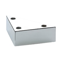 Üçgen, Piramit Mobilya Ayağı 3 Cm Beyaz