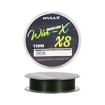 İp Örgü Misina - 8 Kat - Ryuji Winx X8 - 150mt - Yeşil - 0.08mm