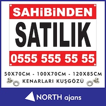 Branda Afiş 50x70cm + Kuşgözü