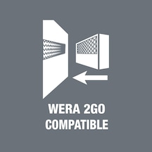 Wera 05004090001 8006 Sc 1 Zyklop Hibrit Cırcır Seti, 1/2 Inç Tah
