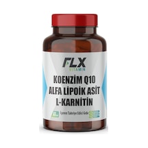 Koenzim Q-10 Alfa Lipoik Asit L-karnitin Coenzyme Q10 100 Mg 60 Tablet