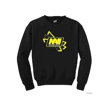 Natus Vincere Cross Line Siyah Sweatshirt Siyah