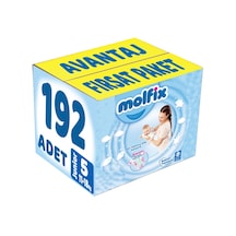 Molfix Bebek Bezi 5 Numara Junior Avantaj Paket 192 Adet 4'lü