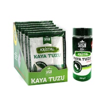 Saygın Sofralık Kaya Tuzu 6 x 500 G + Tuzluklu Tuz 250 G
