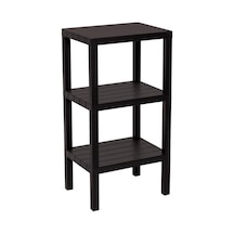 3 Raflı Siyah Modüler Ünite Plastik 38x29x74 Cm 5250 Çok Renkli