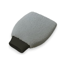 Mikrofiber Oto Araba Yıkama Kurulama Havlusu, El İçi Orta Boy Çift Katlı Araç Kurutma Ve Torpido Silme Bezi Gri