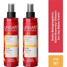 Hibiscus & Shea Butter Kıvırcık Ve Dalgalı Saçlara Özel Sıvı Saç Bakım Kremi 2x200ml-vegan