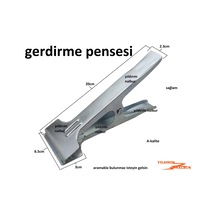 Gerdirme Pensesi İşkence Mengene Metalik Sert Yaylı Kuvetli Sıkma